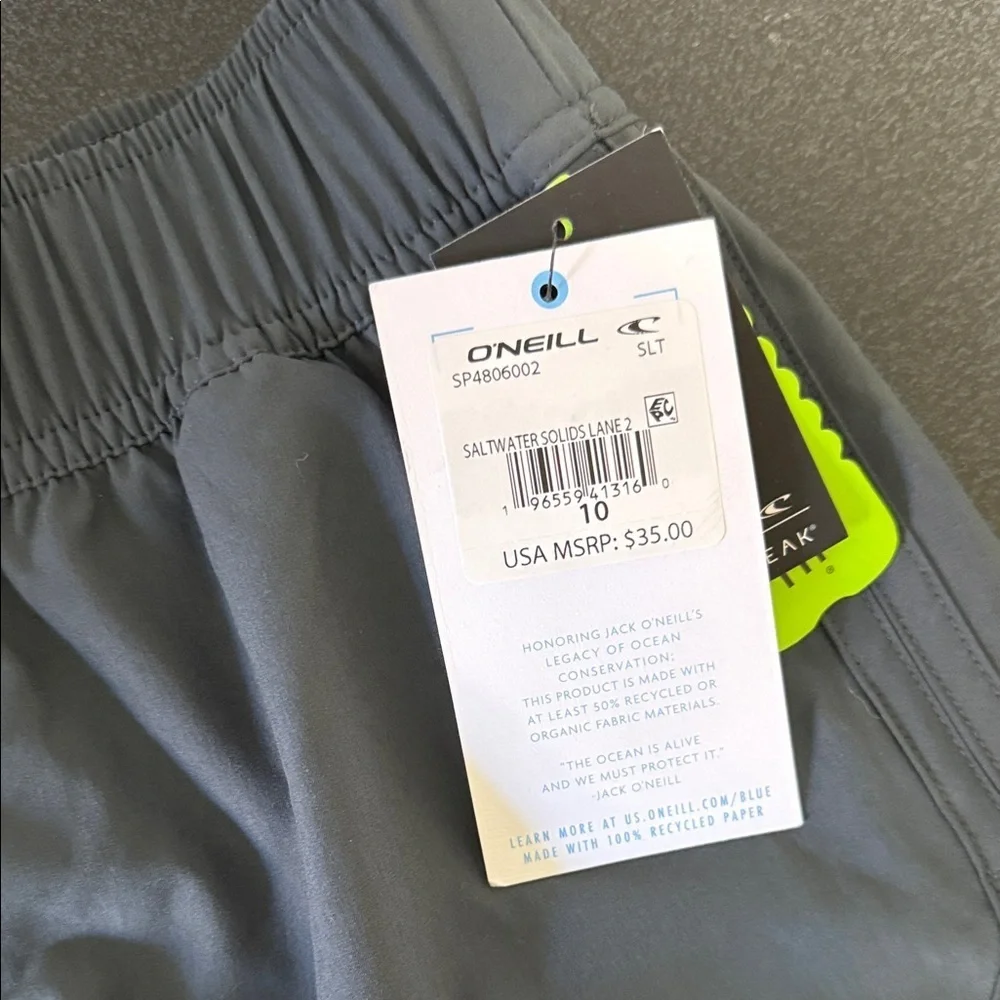 O'Neill Charcoal Athletic Shorts
